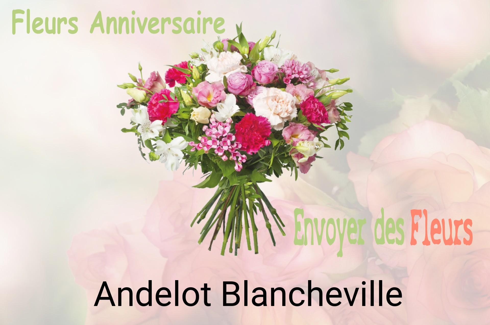 Bouquet de fleurs d’anniversaire livré à Andelot-Blancheville